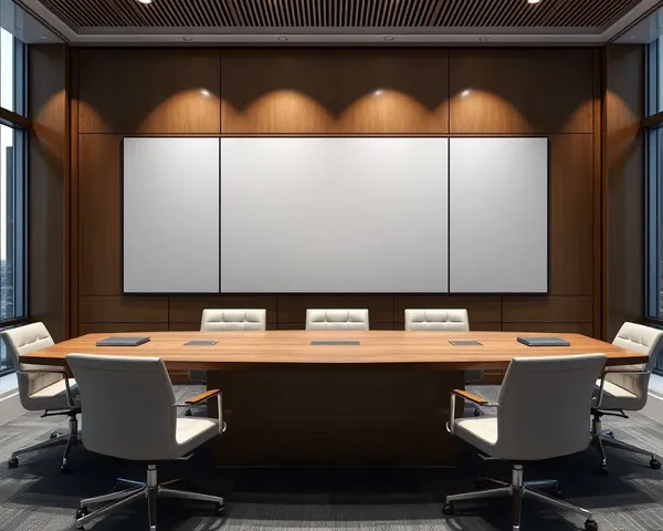 Imagem PNG da Mesa de Reunião do Conselho Executivo