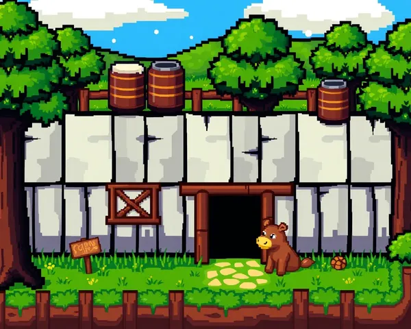 Imagem PNG de Celeiro de Stardew Valley para Simulador de Farming