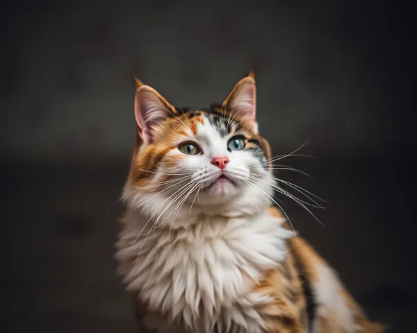 Imagem de Gato Aleatória Preenche Tela do Monitor do Computador