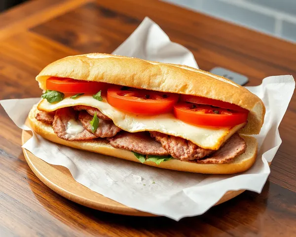 Imagem de Hoagie Italiano PNG: Imagem de Hoagie Italiano PNG Repetida