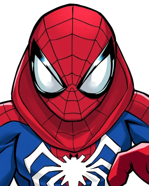 Imagem de Homem-Aranha de Caricatura Revela Segredos Escondidos da Cidade