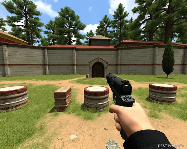 Imagem de Ponta de Pistola em Perspectiva PNG