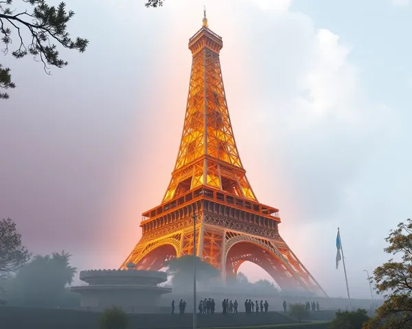 Imagem de Torre Eiffel PNG Disponível