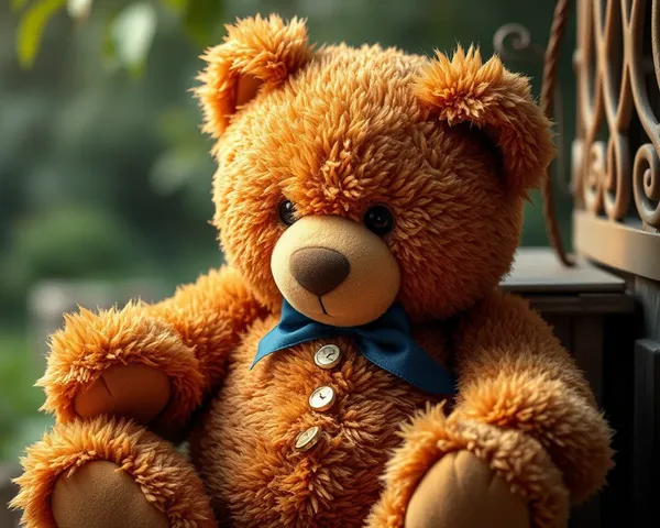 Imagem de Urso de Peluche PNG Disponível para Download