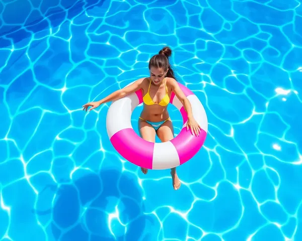 Imagem de floatie de piscina transparente PNG para download