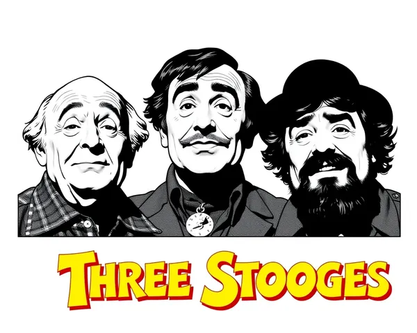 Imagem transparente de Three Stooges em PNG localizada