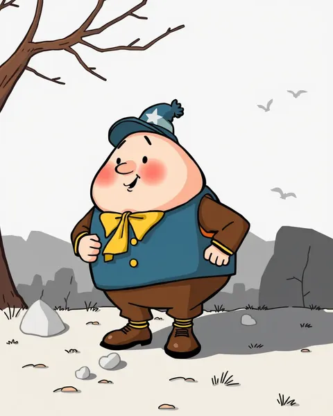 Imagens Adoráveis de Humpty Dumpty de Cartun para Bebês