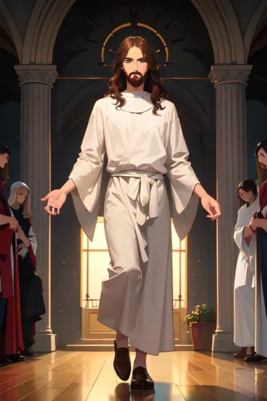 Imagens Animadas de Jesus: Jesus Representado em Formato de Imagem Animada