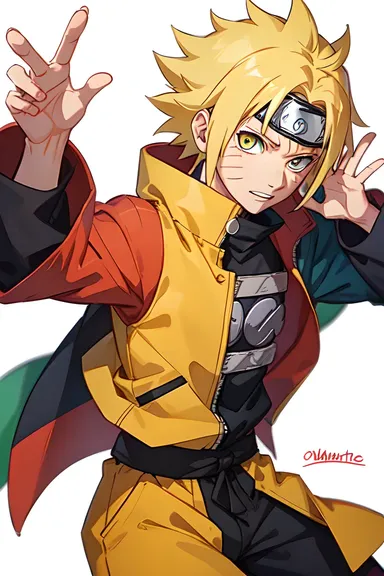 Imagens Animadas de Naruto: Arte Iconica de Anime de Naruto