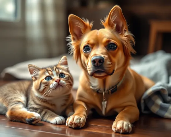 Imagens Engraçadas de Gato e Cão Fazem Nós Sorrirem