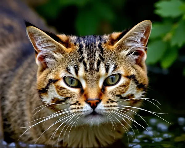 Imagens Húmidas de Feline Fofa