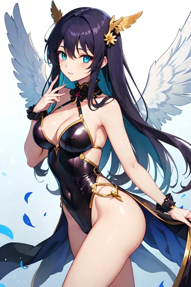 Imagens de Angel Anime: Uma Coleção de Arte Bela