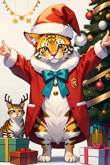 Imagens de Animais de Natal: Imagem de Temporada de Férias Fantástica