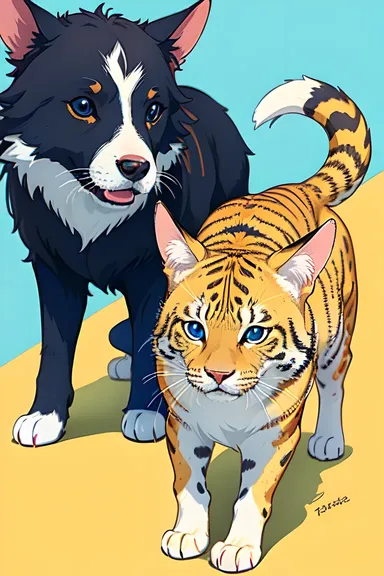 Imagens de Anime Animal para Expressão Artística