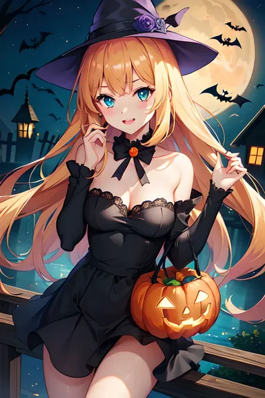 Imagens de Anime de Halloween para Cenas Sinistras e Inquietantes