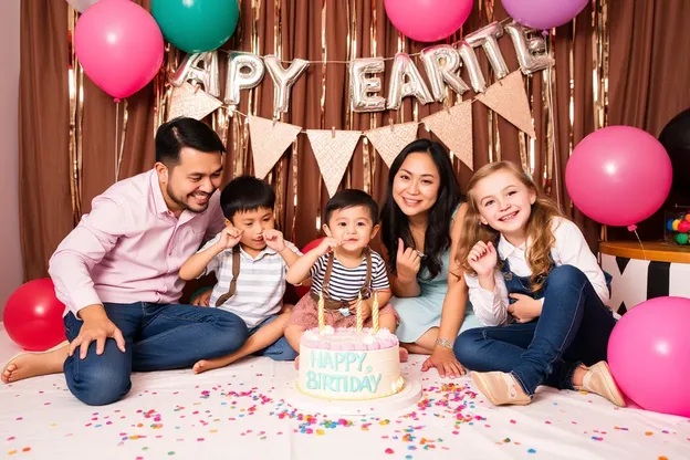 Imagens de Aniversário Antecipado para Preservar Memórias