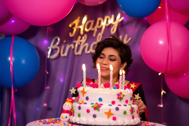 Imagens de Aniversário Feliz com Imagem e Desejos Lindos para Gloria