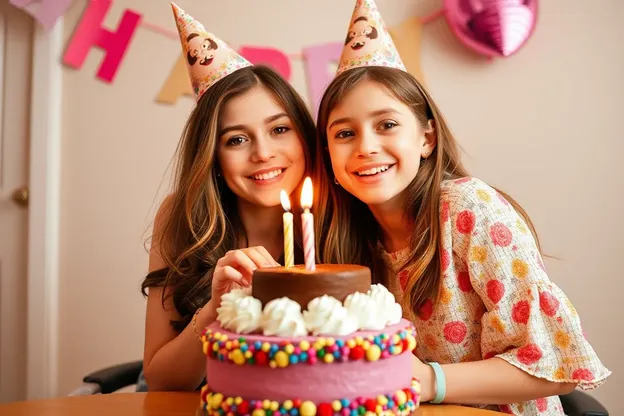 Imagens de Aniversário Femenino com Celebrações Alegres