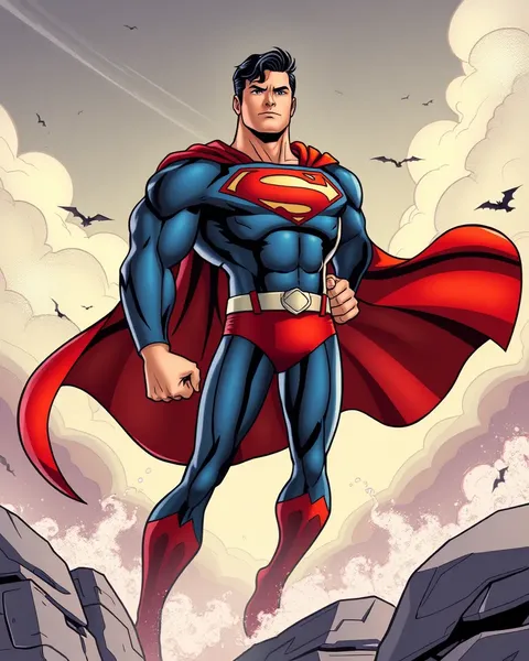 Imagens de Caricatura do Superman para Papel de Parede e Desktop