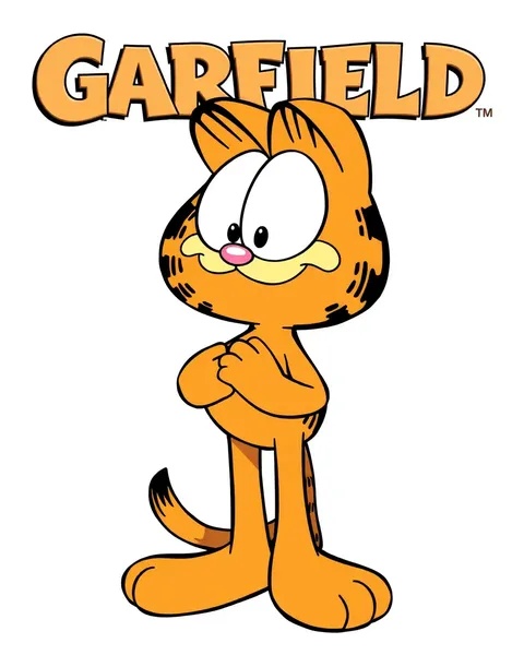 Imagens de Cartoon de Garfield para Compartilhamento Online