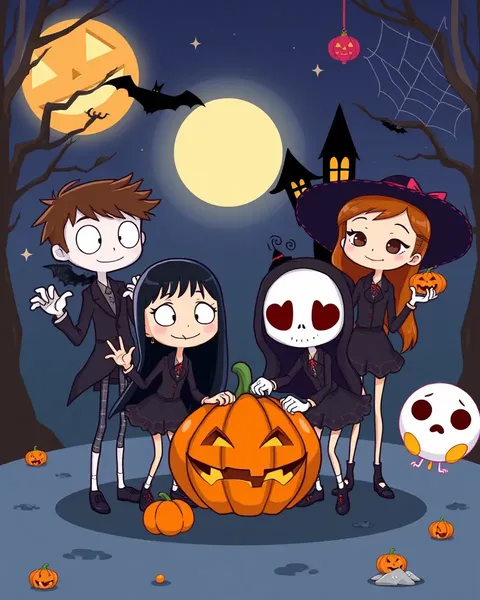 Imagens de Cartoon de Halloween para Momentos Espetaculares e Engraçados