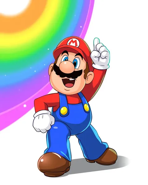 Imagens de Cartum Mario que Mostram a Coragem de Mario Sempre