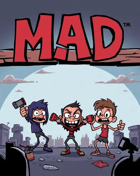 Imagens de Desenho Divertido de Mad para Fãs de Filme Animado