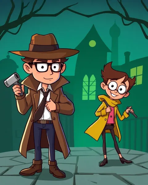 Imagens de Detectives de Cartoon: Descubra Imagens de Detectives de Cartoon Aqui