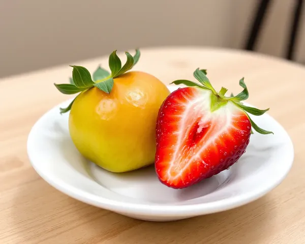 Imagens de Frutas de Guava e Mirtilo PNG para Papel de Parede de Computador