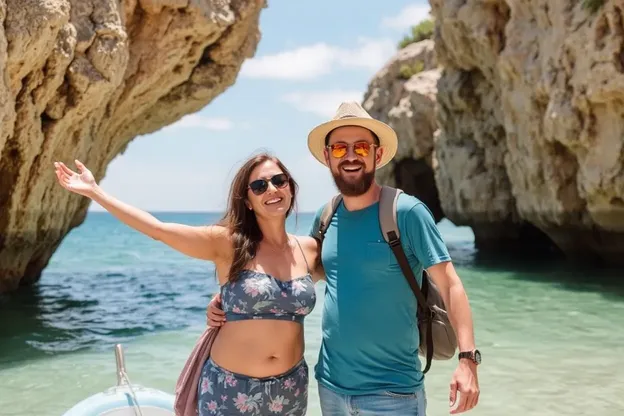 Imagens de Férias Felizes de Sol e Areia