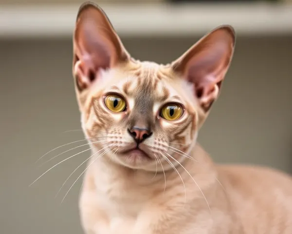 Imagens de Gato Devon Rex: Sessão de Fotografia Feline Whimsical