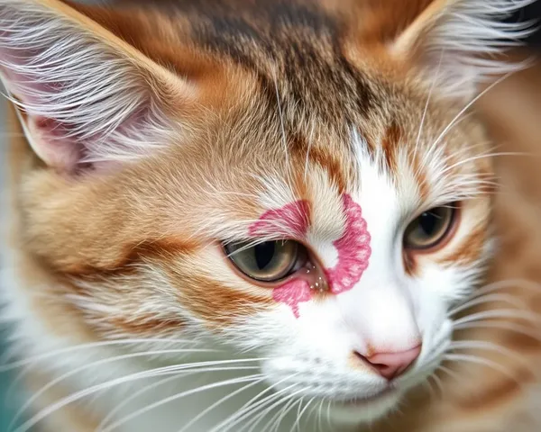 Imagens de Infecção de Gato Neutro para Estudos de Pesquisa