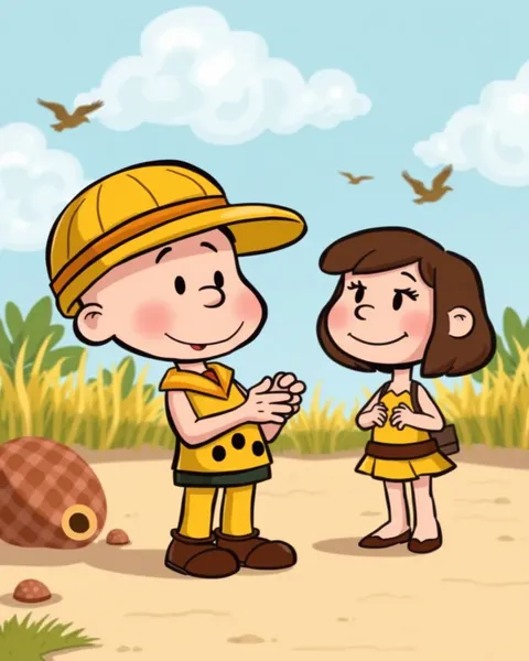 Imagens de Peanuts Cartoon Jocosas para Crianças Pequenas