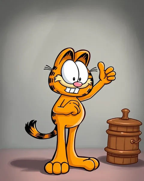 Imagens de Personagens de Cartum de Garfield