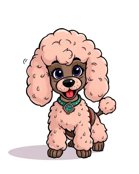 Imagens de Poodle de Desenho