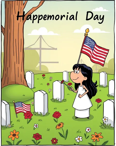 Imagens de Quadrinhos de Memorial Day para Download Gratuito