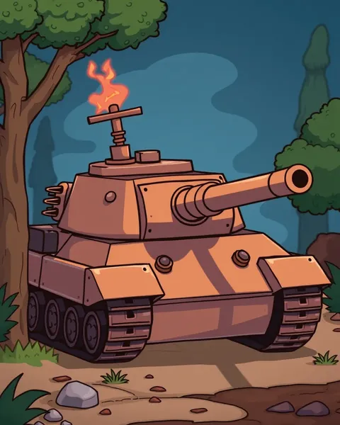 Imagens de Tanque de Cartoon para Inspiração Artística