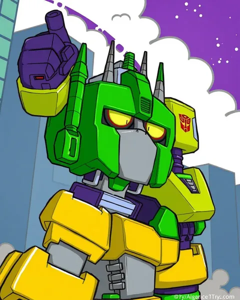 Imagens de Transformers de Cartoon Influenciando a Indústria de Animação