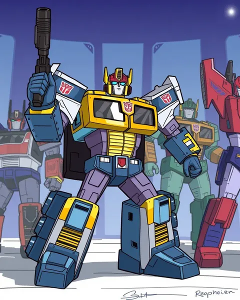 Imagens de Transformers de Cartoon e seu Impacto