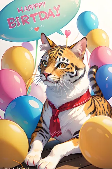 Imagens de aniversário de animais cativantes para celebrações felizes