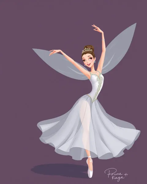 Imagens de bailarina de desenho: arte fantástica online