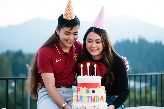 Imagens de feliz aniversário espalhando amor e alegria