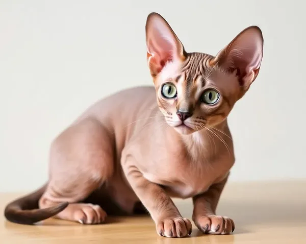 Imagens de gato Devon Rex: rostos felinos macios e cativantes