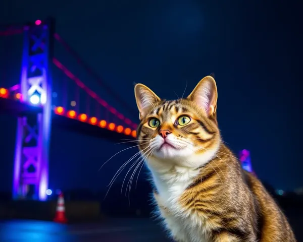 Imagens do Gato Passando pelo Ponte do Arco-Íris