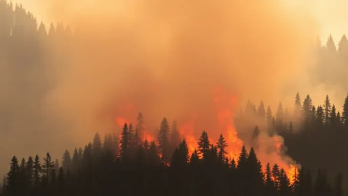 Incêndios Florestais do Oregon 2025: Bombeiros Lutam Contra as Chamas