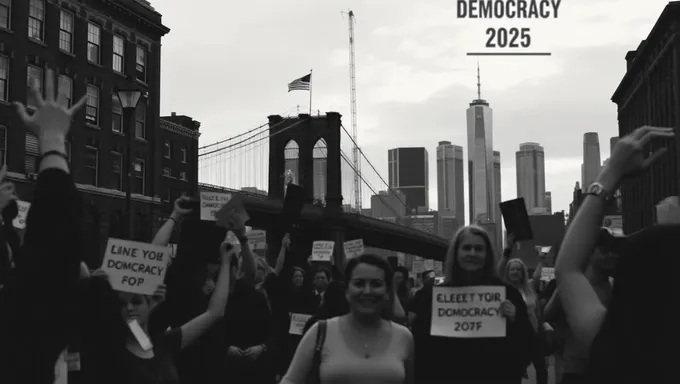 Ingressos para a Democracia 2025 em Brooklyn NY Agora Disponíveis