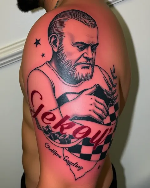 Inspiração de Design de Tatuagem para Papai e Filho