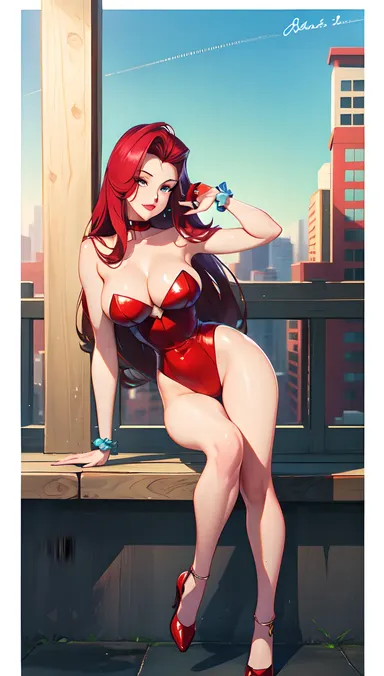 Jessica Rabbit R34 Aviso de Conteúdo Adulto Dado