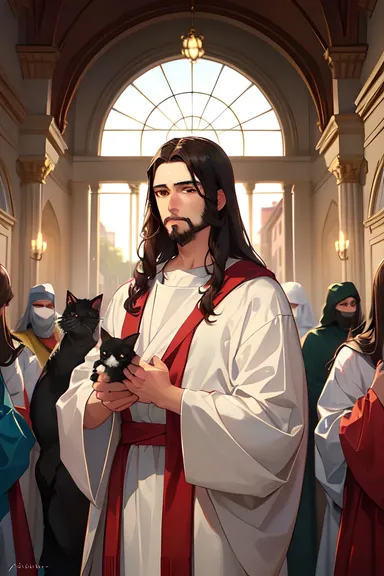 Jesus com Animais em Fotografias