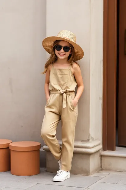 Jumpsuit de menina: as meninas amam usar trajes de jumpsuit